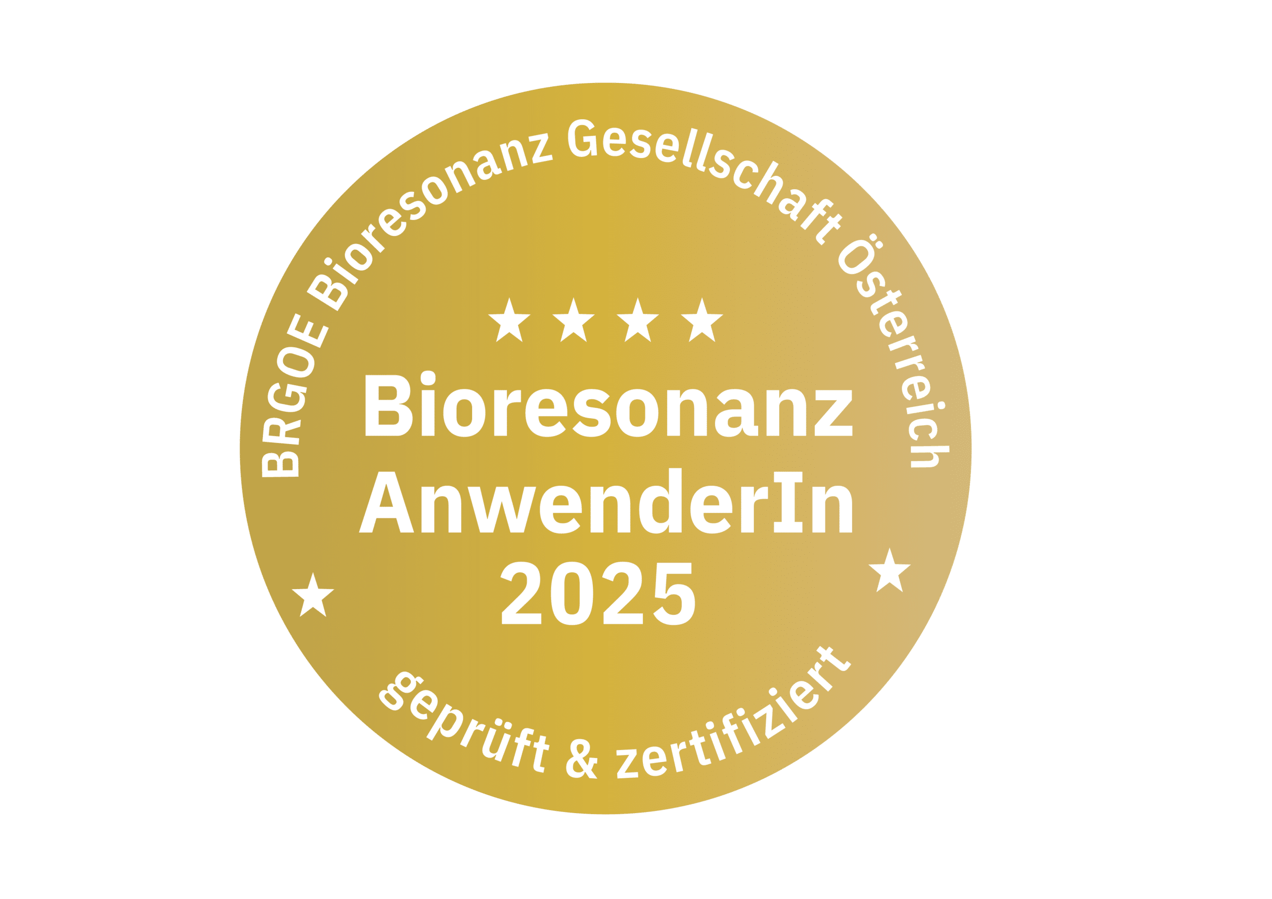 HOLOSAN Bioresonanz Prüfsiegel GOLD 2025